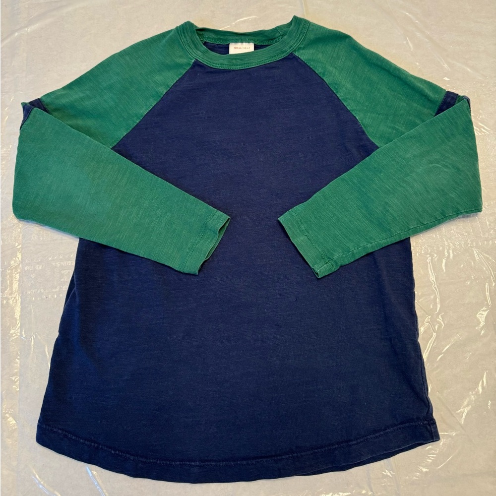 Hanna Andersson Boys Long Sleeve Shirt Size 120 cm US 6-7